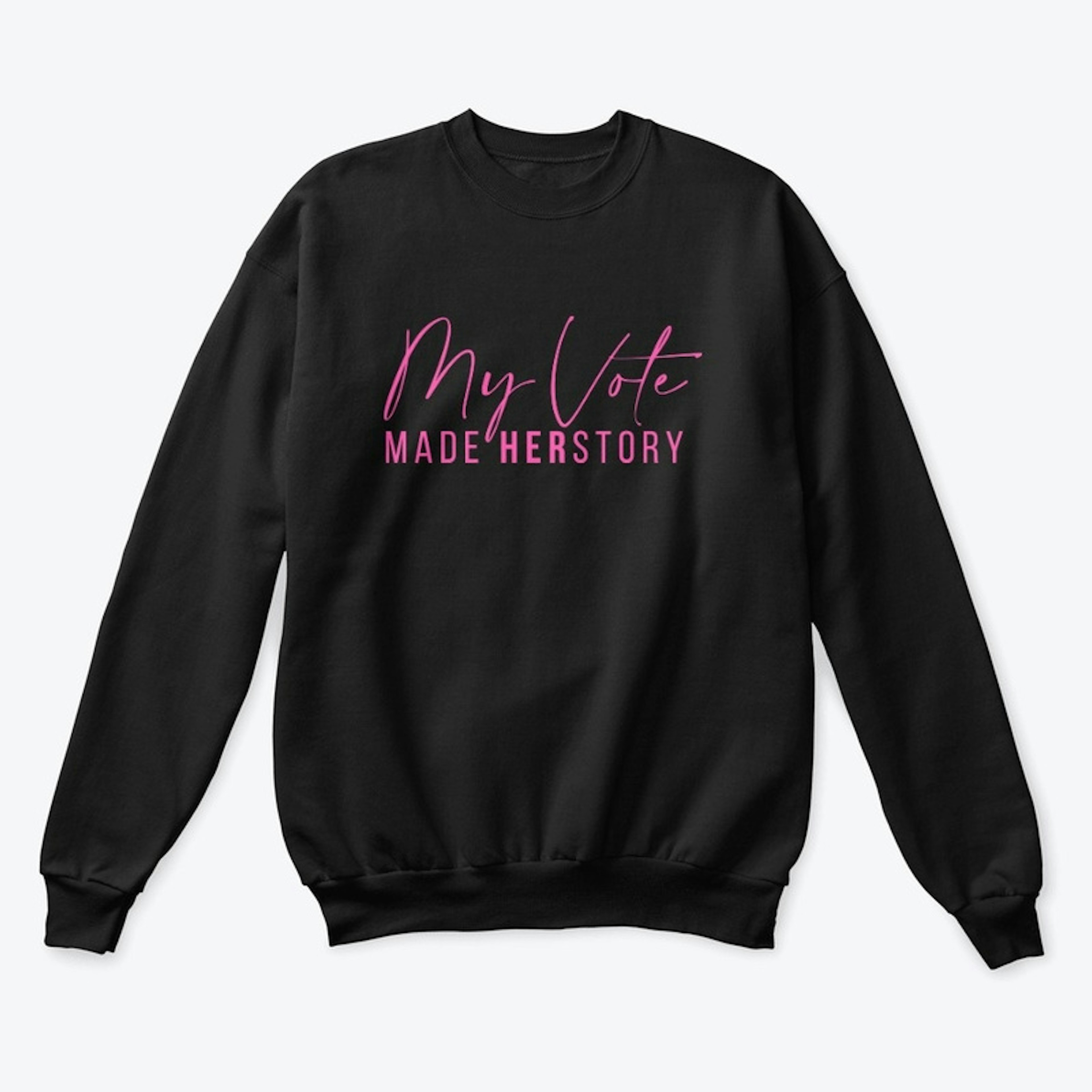 HERstory Pink Lettering