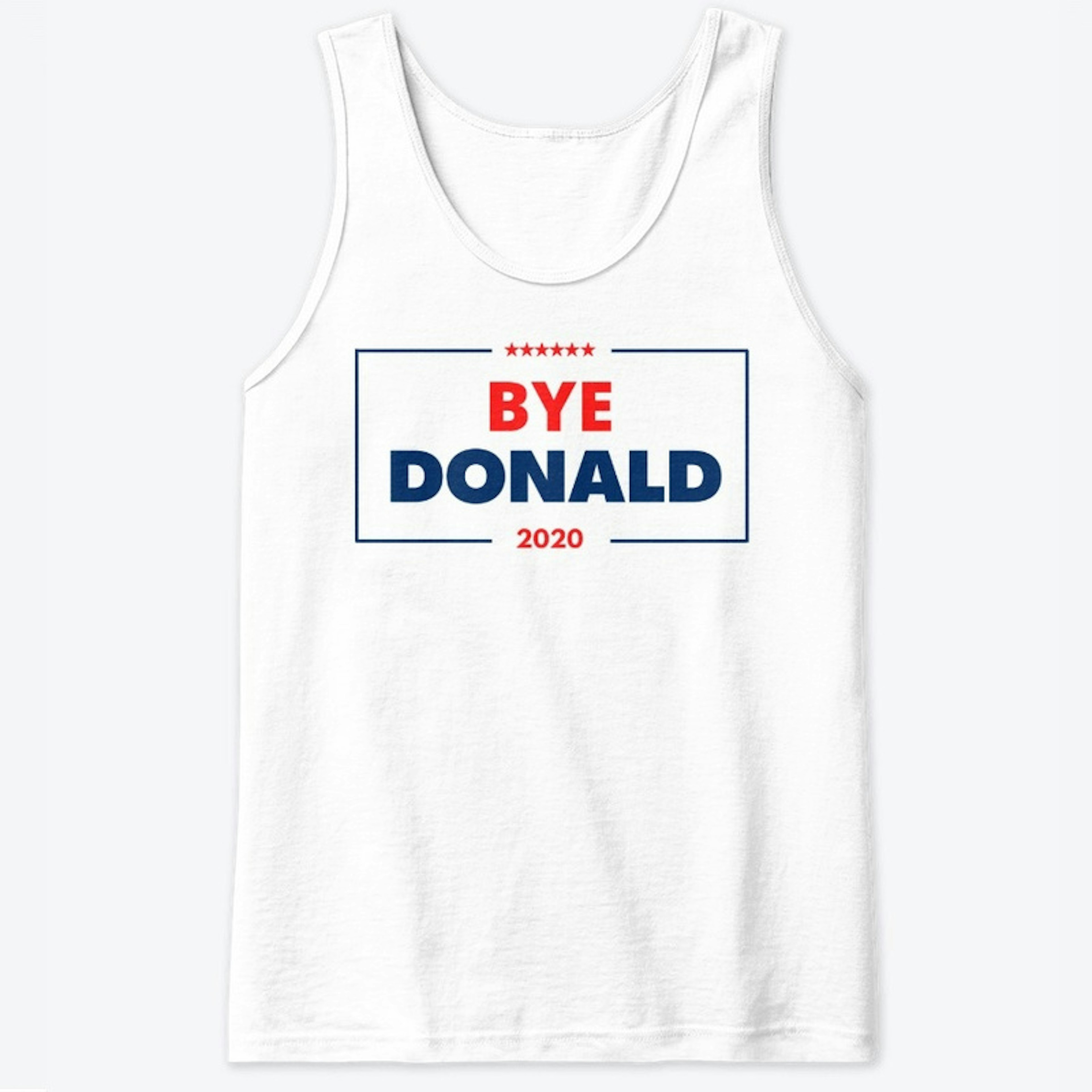 Bye Donald White Tee