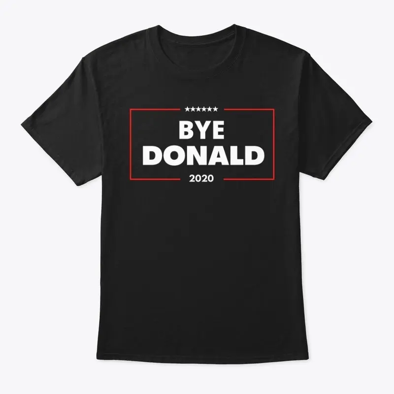 Bye Donald Black Tee