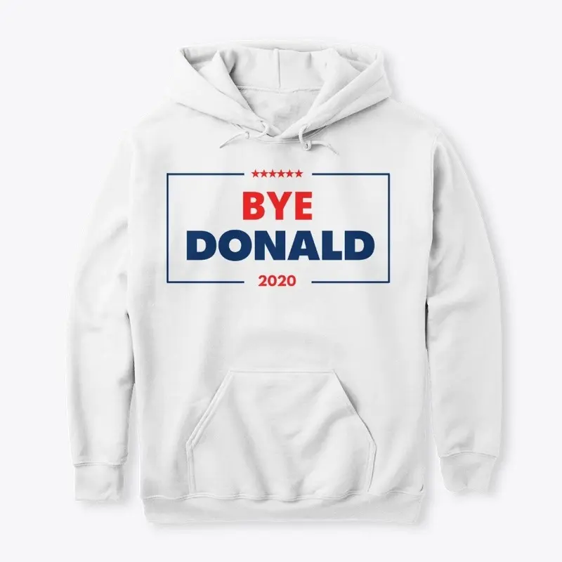 Bye Donald Hoodie & Crewneck (White)