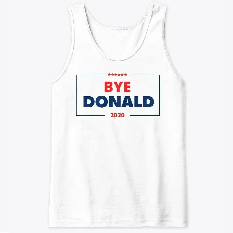 Bye Donald White Tee